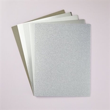 Spellbinders Treasured Cardstock (8.5x11") - Silver Assortment (15 ark)